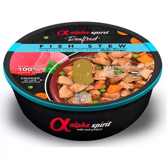 ALPHA SPIRIT Realfood tvaicēts tuncis ar dārzeņiem 280g